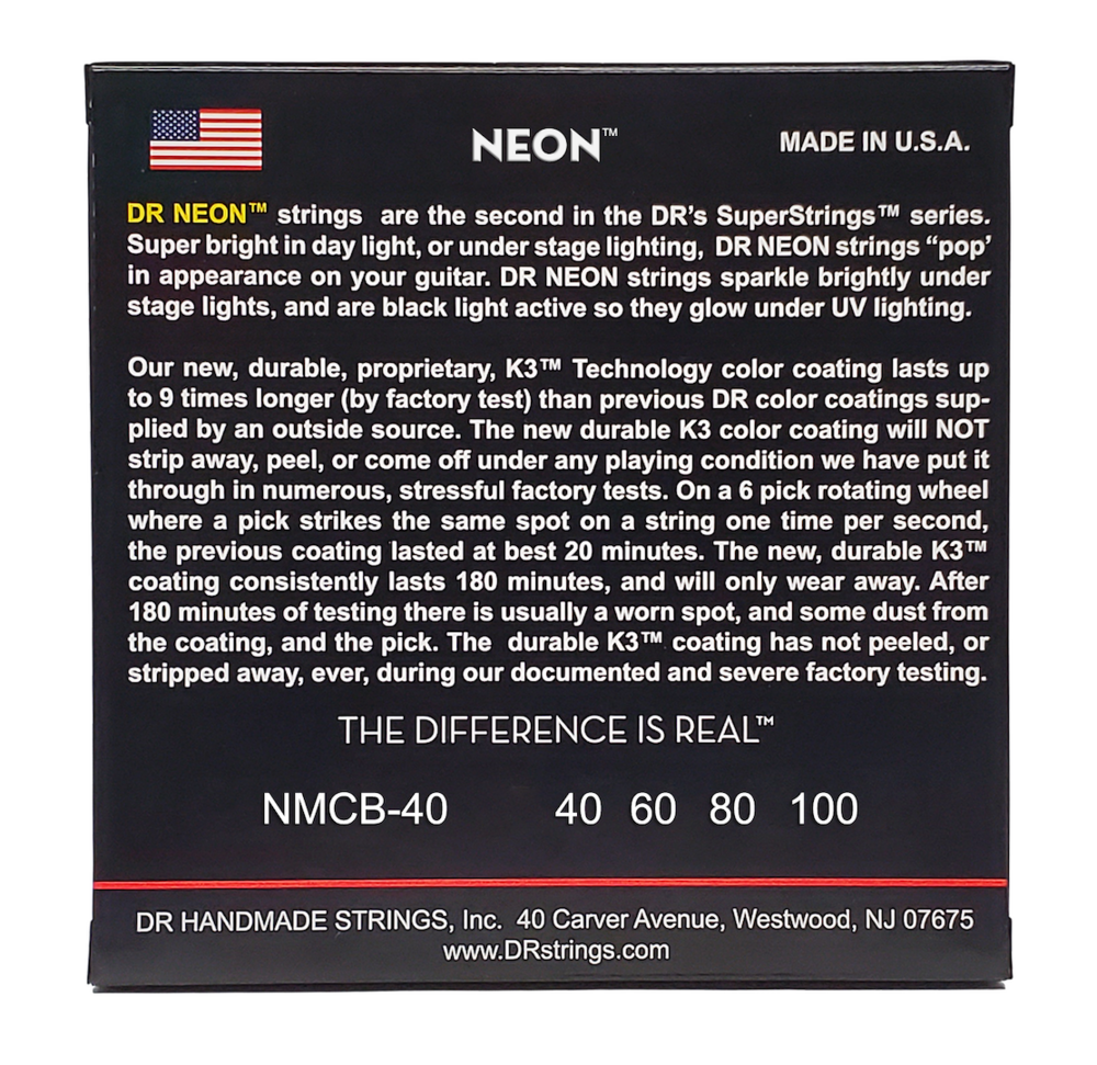 Neon Multi-Color NMCB-40