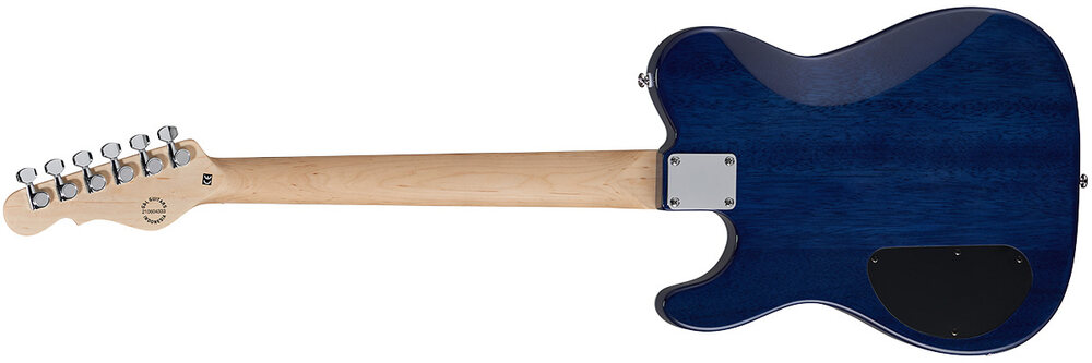 Tribute ASAT Deluxe Carved Top Bright Blueburst, RW